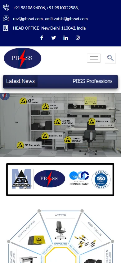 PB Statclean Solutions mobile website preview